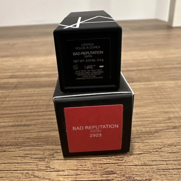 NARS | BAD REPUTATION Satin Lipstick Full Size 0.12 oz (NIB) - Picture 5 of 7